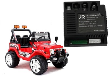 Središnji modul Jeep Raptor, za dječji automobil na akumulator