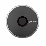 MANHATTAN Bežični punjač 10W, USB-C, crni