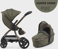 EGG3 Dječja kolica 2u1, zelena