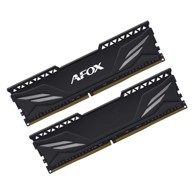 AFOX RAM memorija Gaming, DDR4, 32 GB, 3200 MHz, CL16, Rank1, XMP 2.0, dual kit 2x16 GB, crna