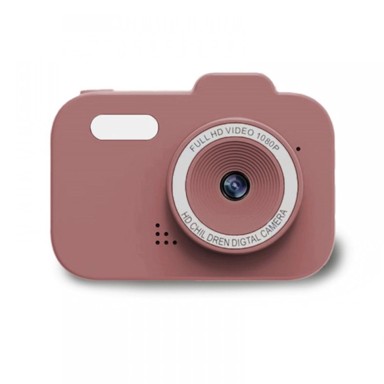 ZAZU Dječji fotoaparat s 2 kamere, pink, Full HD, zabavni filtri