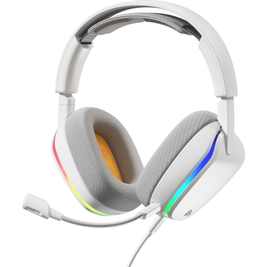 GLORIOUS Gaming slušalice GHS Eternal RGB, žičane, USB-C, bijele