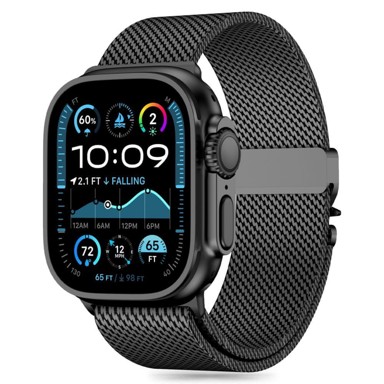TECH-PROTECT Remen Milano za Apple Watch 45/46/49mm, black