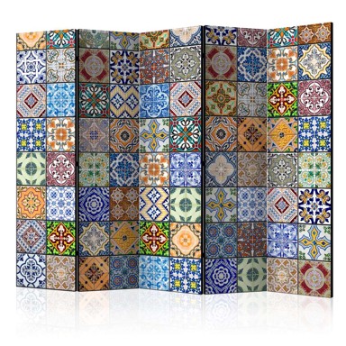 Sobna pregrada u 5 dijelova Colorful Mosaic II 225x172