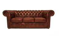 CHESTERFIELD Trosjed Class Leather, 3-sjedišta, Cloudy Caramel
