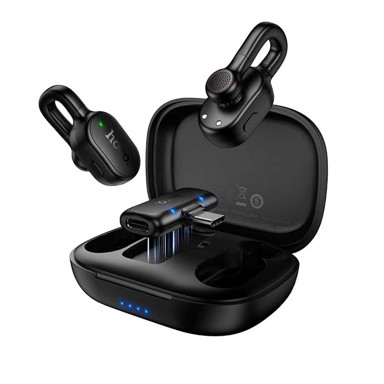 Bežični lavalier mikrofon Hoco L27, USB-C, crni