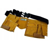 BEAST TOOLS Pojačani kožni remen za alat, 11 džepova