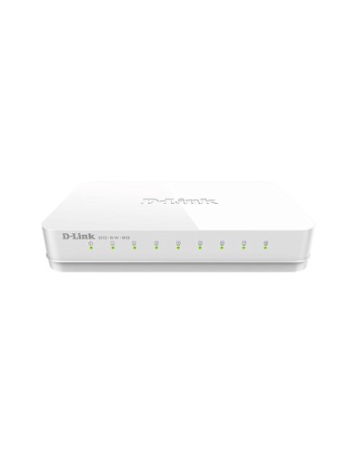 D-LINK Switch GO-SW-8G/E, 8-Port, Gigabit Ethernet