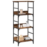 Ormarić za knjige staro drvo 50x33x117,5 cm konstruirano drvo