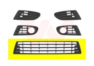 VAN WEZEL Maska branika VW Golf Plus 05-09, prednja srednja