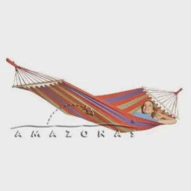 AMAZONAS Viseća mreža Aruba Cayenne, crveno-narančasta