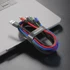 BASEUS Kabel 4-u-1 Fast, crni, 1.2m, 2x USB-C / Lightning / Micro, 3.5A