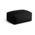 MICADONI HOME Crni modularni tabure Martina, 95x65x44 cm