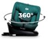 KINDERKRAFT Autosjedalica 40-150 cm I-Grow i-Size 2024, zelena