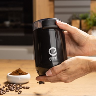EUREL Mlinac za kavu KMA, crni
