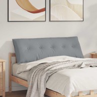 Jastuk za leđa, svijetlo sivi, 140 x 50 cm