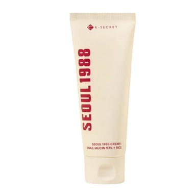 K-SECRET SEOUL 1988 Regenerativna krema za lice Cream Snail Mucin 93% + Rice 100 ml
