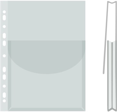 Uložna mapa U rastezljiva otvorena s gornje strane 170 mic 12/1