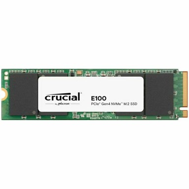 CRUCIAL SSD disk E100, 1TB, PCIe Gen4, M.2 NVMe (tray)