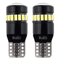 AMIO LED žarulje CANBUS T10 W5W 18SMD 3014 + 1SMD bijele 12V/24V