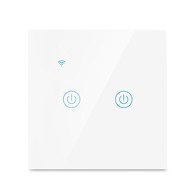Pametni dodirni prekidač za svjetlo Two, bijeli
