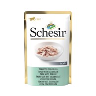 SCHESIR Cat tuna s oradom u želeu, vrećica 85 g