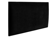 Tapecirani zidni panel 70 x 30 cm Magic Velvet 2219, crna