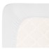 ANDREA SIMONE Plahta s gumom Boxspring, jersey, 140 x 200 cm, bijela