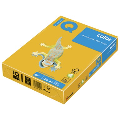 MONDI Papir IQ Neon, A4, 80 g, 500 listova, narančasti