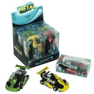 Karting autić, pull back