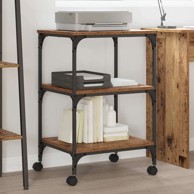 Držač za printer, staro drvo, 50 x 41 x 75 cm, konstruirano drvo