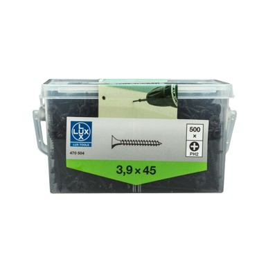 LUX TOOLS Vijak za knauf metalni za gips 3,9x45 mm 500