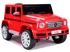 Auto na akumulator Mercedes G500, crveni