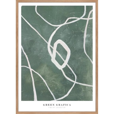 MALERIFABRIKKEN Slika 52x72 cm Green Grafica