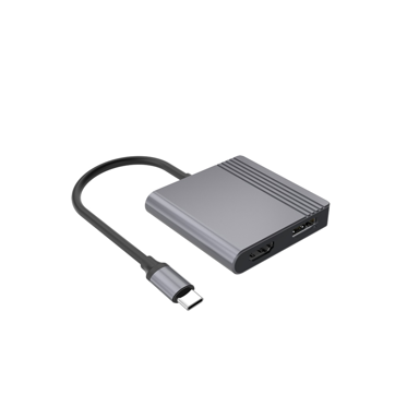 CABLEXPERT Adapter USB-C 3-u-1, USB, HDMI, USB-C PD
