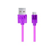ESPERANZA Micro USB 2.0 kabel A-B M/M 1,5 m ljubičasti, prozirni