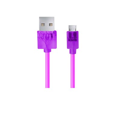 ESPERANZA Micro USB 2.0 kabel A-B M/M 1,5 m ljubičasti, prozirni