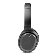 LINDY Slušalice LH700XW, žične i bežične, Bluetooth, Micro-USB, crna