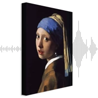 Slika Jan Vermeer – Girl with a Pearl Earring, 60x90 cm, akustična