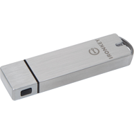 KINGSTON TECHNOLOGY USB memorijski pogon IronKey S1000, 32 GB, USB Tip-A 3.2 Gen 1, srebrni