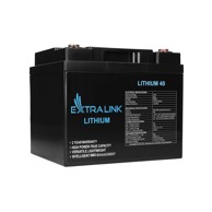 EXTRALINK Akumulator LiFePO4, 40AH, 12.8V, BMS