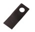 WARYŃSKI Nož kosilice RS100/3, desni, otvor 19 mm, 100 x 40 x 3 mm, 25 kom