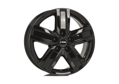 RIAL Aluminijska felga 6,5×16 5×118 ET50 (71,1) Transporter, crna, TP65650P42-6