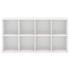 HAMMEL FURNITURE Bijeli modularni sustav polica 136x69 cm Mistral Kubus 
