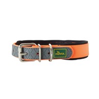 HUNTER Ogrlica za pse Convenience Comfort S/M cm, neon narančasta