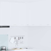 Viseći ormarić Riga, 57 x 57 x 80 cm, konstruirano drvo, bijeli