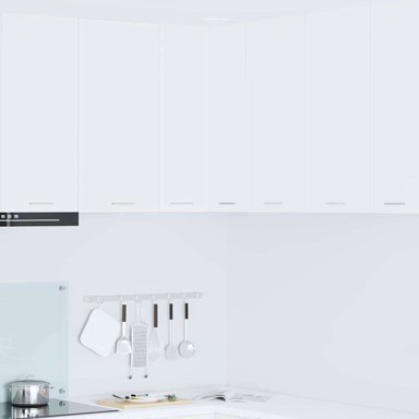 Viseći ormarić Riga, 57 x 57 x 80 cm, konstruirano drvo, bijeli