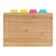 WENKO Daska za rezanje od bambusa 22,5x32,5 cm Bella