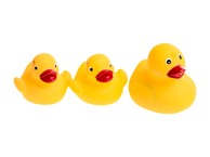 TULLO Patkice za kupanje, set bez rupa, gumene, 3 komada