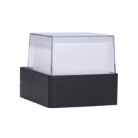 GREEN TECH Zidna rasvjeta LED SATURN IP54 5W 3000K, crna